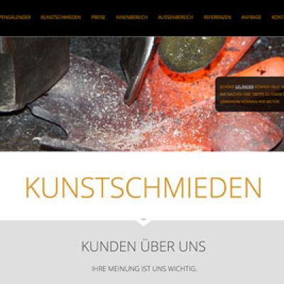 Клиент: Eliasstamm Art die Kunst schmieden - Сопровождение сайта