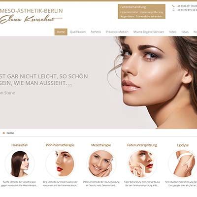 Клиент: Meso-Ästhetik-Berlin - Локальный маркетинг